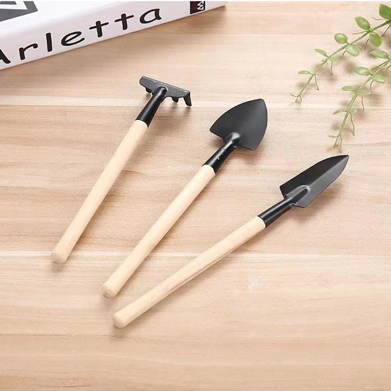 3 Pieces/set Of Mini Gardening Tools Creative Portable Plant Small Rake Multifunctional Household Garden Potted Plant Tools
3 Pieces/set Of Mini Gardening Tools Creative Portable Plant Small Rake Multifunctional Household Garden Potted Plant Tools