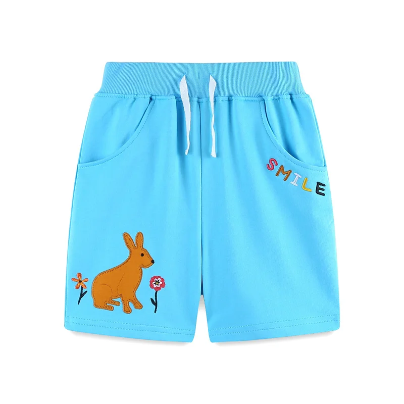 Jumping Meters 2-7T Bunny Embroidery Children's Shorts For Girls Clothes Kids Trousers Pants Pockets Baby Clothes
Jumping Meters 2-7T Bunny Embroidery Children's Shorts For Girls Clothes Kids Trousers Pants Pockets Baby Clothes