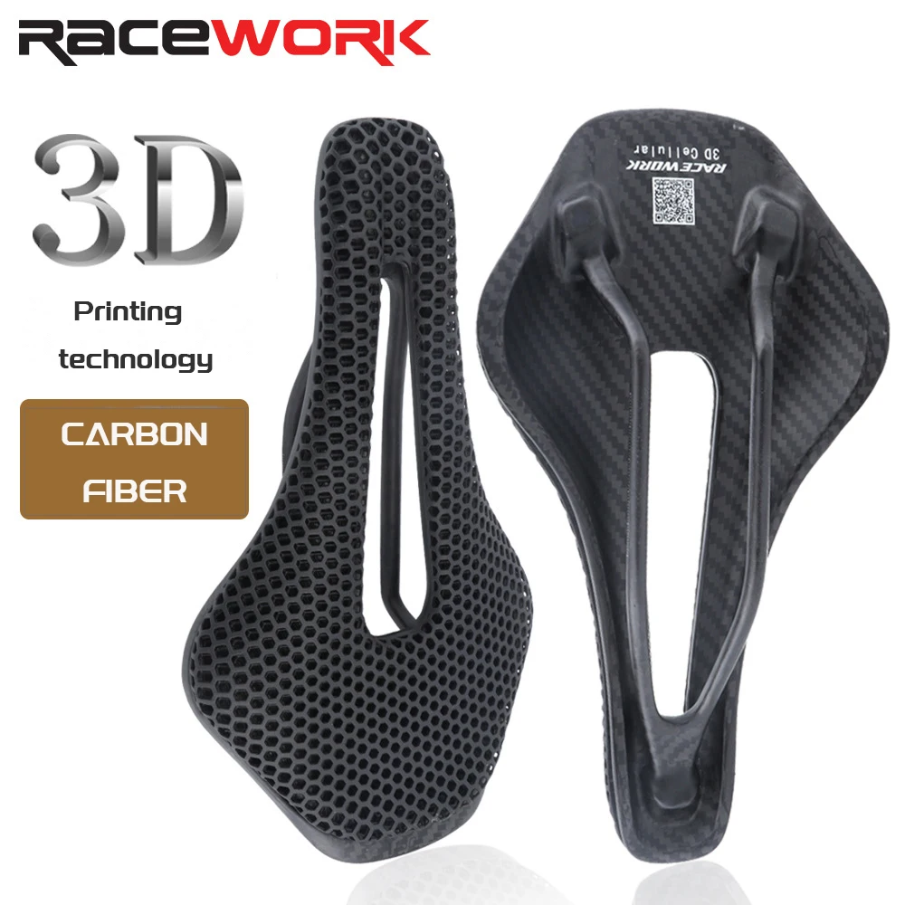 RACEWORK 3D печать Углеродные волокна седло Ultra светильник полые гонки Удобные MTB Road Bicycel сотовые подушки
RACEWORK 3D печать Углеродные волокна седло Ultra светильник полые гонки Удобные MTB Road Bicycel сотовые подушки