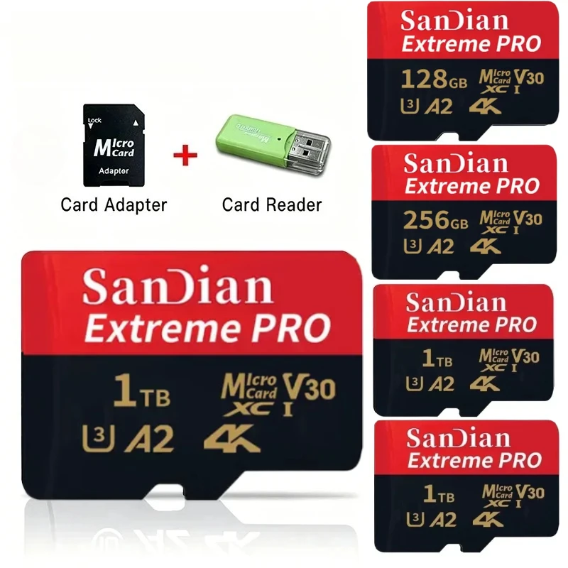 2026 New memory card 1TB 512GB Portable micro tf sd card 128GB 256GB micro tf sd High Speed U3 mini TF card For Phone/Camera/mac
2026 New memory card 1TB 512GB Portable micro tf sd card 128GB 256GB micro tf sd High Speed U3 mini TF card For Phone/Camera/mac
