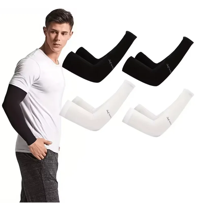 1 Pair Summer Ice Silk Sports Arm Cover Cycling Sunscreen and UV Protection Outdoor Travel Running Fitness Protective Equipment
1 Pair Summer Ice Silk Sports Arm Cover Cycling Sunscreen and UV Protection Outdoor Travel Running Fitness Protective Equipment