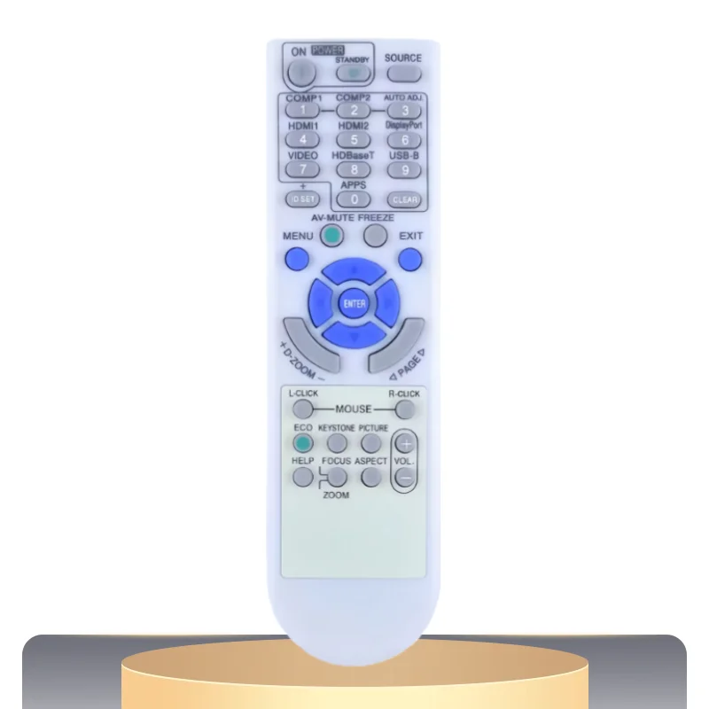 Replacement Remote Control for NEC Projector Models P502H P452H P502W P452W P554U P474U P554W P474W P604X P603XN P50 - Universal
Replacement Remote Control for NEC Projector Models P502H P452H P502W P452W P554U P474U P554W P474W P604X P603XN P50 - Universal