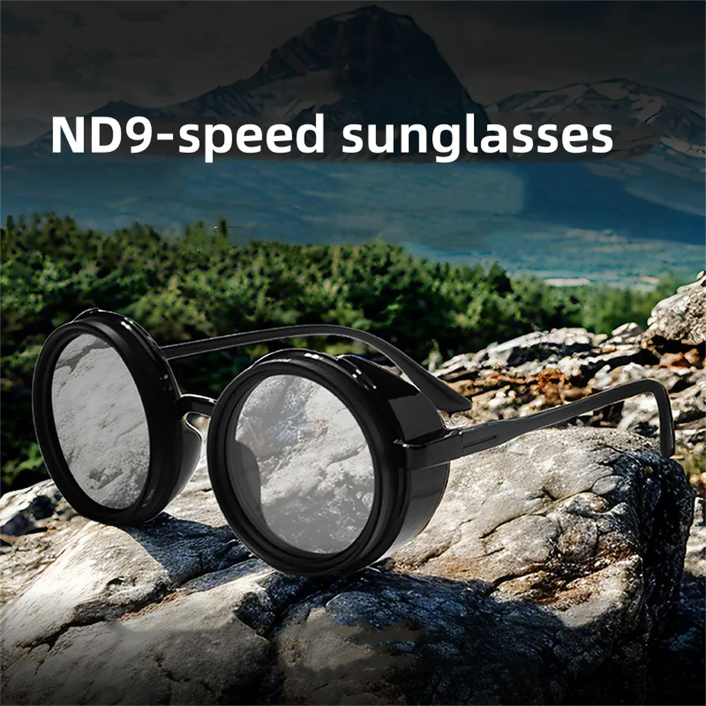 Adjustable 1-9ND Sunglasses for Men Women Fashion Round Shaped Fishing Polarized Glasses with ND Filter Lenses Dimming Glasses
Adjustable 1-9ND Sunglasses for Men Women Fashion Round Shaped Fishing Polarized Glasses with ND Filter Lenses Dimming Glasses