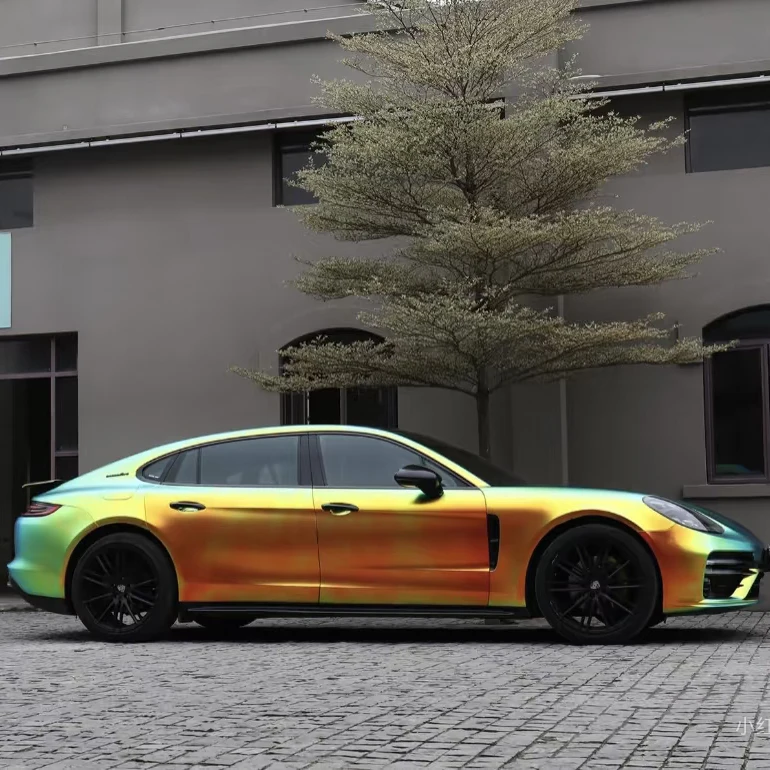 Matte Wrap Metallic Vinyl Vehicle Rainbow Chrome Green
Matte Wrap Metallic Vinyl Vehicle Rainbow Chrome Green