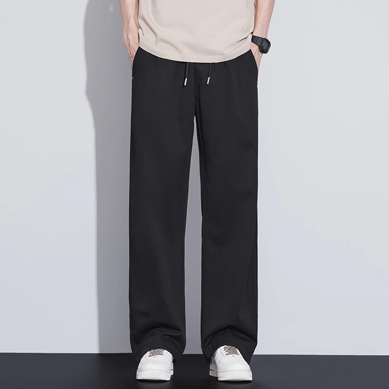 Летние тонкие повседневные брюки для мужчин, свободные прямые брюки, длинные брюки в американском стиле, новая модель, удобные, дышащие, для повседневной носки
Летние тонкие повседневные брюки для мужчин, свободные прямые брюки, длинные брюки в американском стиле, новая модель, удобные, дышащие, для повседневной носки