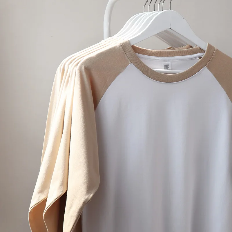 Heavyweight Cotton Men's T-shirt Spring Autumn Couple Fashion Loose Simple O-Neck Long Sleeve Casual Cozy Patchwork Daily Tops
Heavyweight Cotton Men's T-shirt Spring Autumn Couple Fashion Loose Simple O-Neck Long Sleeve Casual Cozy Patchwork Daily Tops