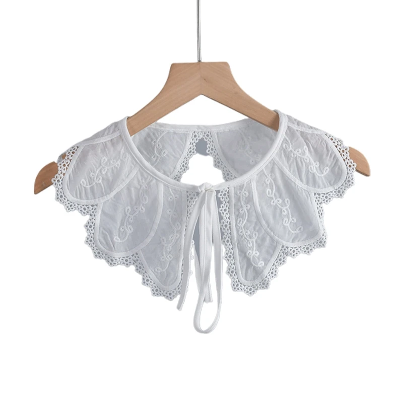 False Collar Floral Trim y Collar Detachable Collar Easy To Wear Women Embroidery Collar enise Lace Up Neckline
False Collar Floral Trim y Collar Detachable Collar Easy To Wear Women Embroidery Collar enise Lace Up Neckline