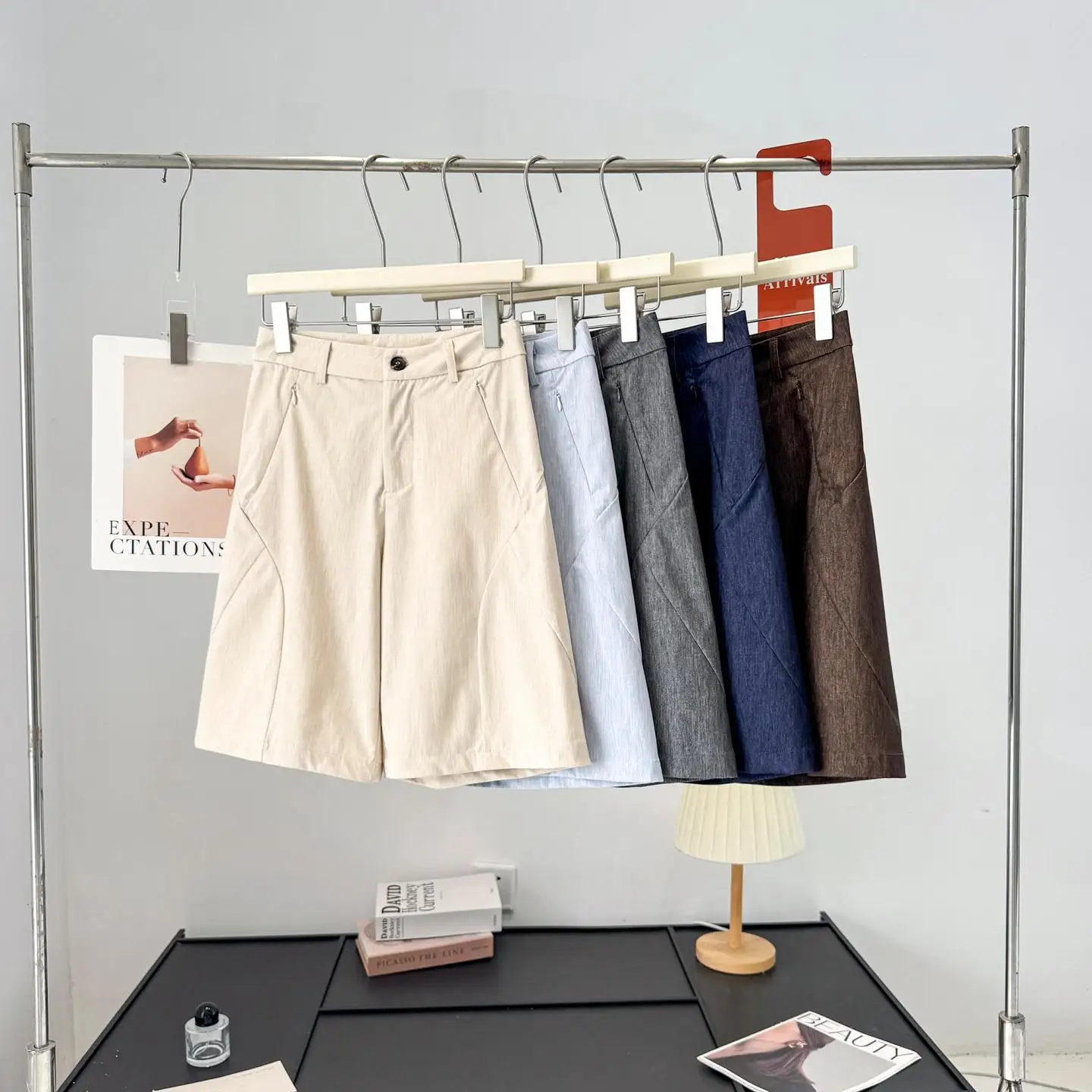 High Waist Wide Leg Short Pants Women's Casual Comfortable UPF50 Sunscreen Commute Style Summer New Arrival Cool Feeling
High Waist Wide Leg Short Pants Women's Casual Comfortable UPF50 Sunscreen Commute Style Summer New Arrival Cool Feeling