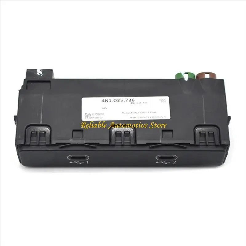 M68B Center Console Charging Socket Port 4N1035736 4N1 035 736 for 2019-2024 Type-C Double Socket Module Replacement
M68B Center Console Charging Socket Port 4N1035736 4N1 035 736 for 2019-2024 Type-C Double Socket Module Replacement