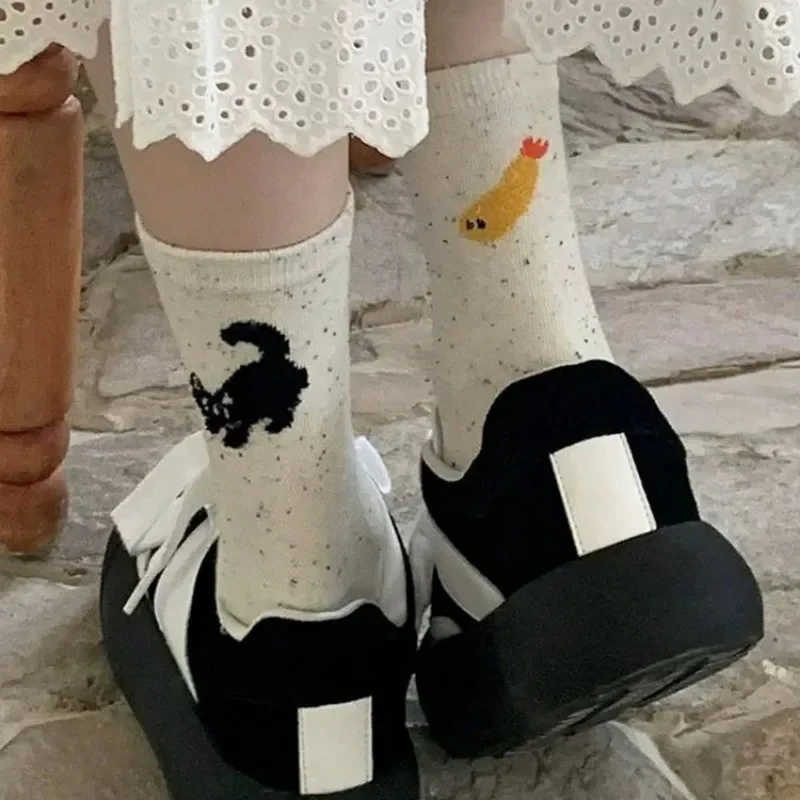 1/3Pairs Cartoon Cat Fish Socks Women Cute Cotton Mid-tube Stockings Casual Colorful Dot Print Crew Short Socks Girls Cute Socks
1/3Pairs Cartoon Cat Fish Socks Women Cute Cotton Mid-tube Stockings Casual Colorful Dot Print Crew Short Socks Girls Cute Socks