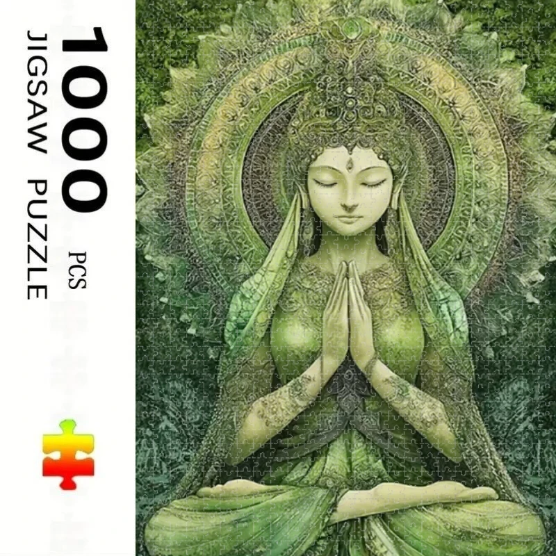Tara Green Goddess New Style Educational Puzzle Difficult Challenge Leisure Decompression Jigsaw Puzzle
Tara Green Goddess New Style Educational Puzzle Difficult Challenge Leisure Decompression Jigsaw Puzzle