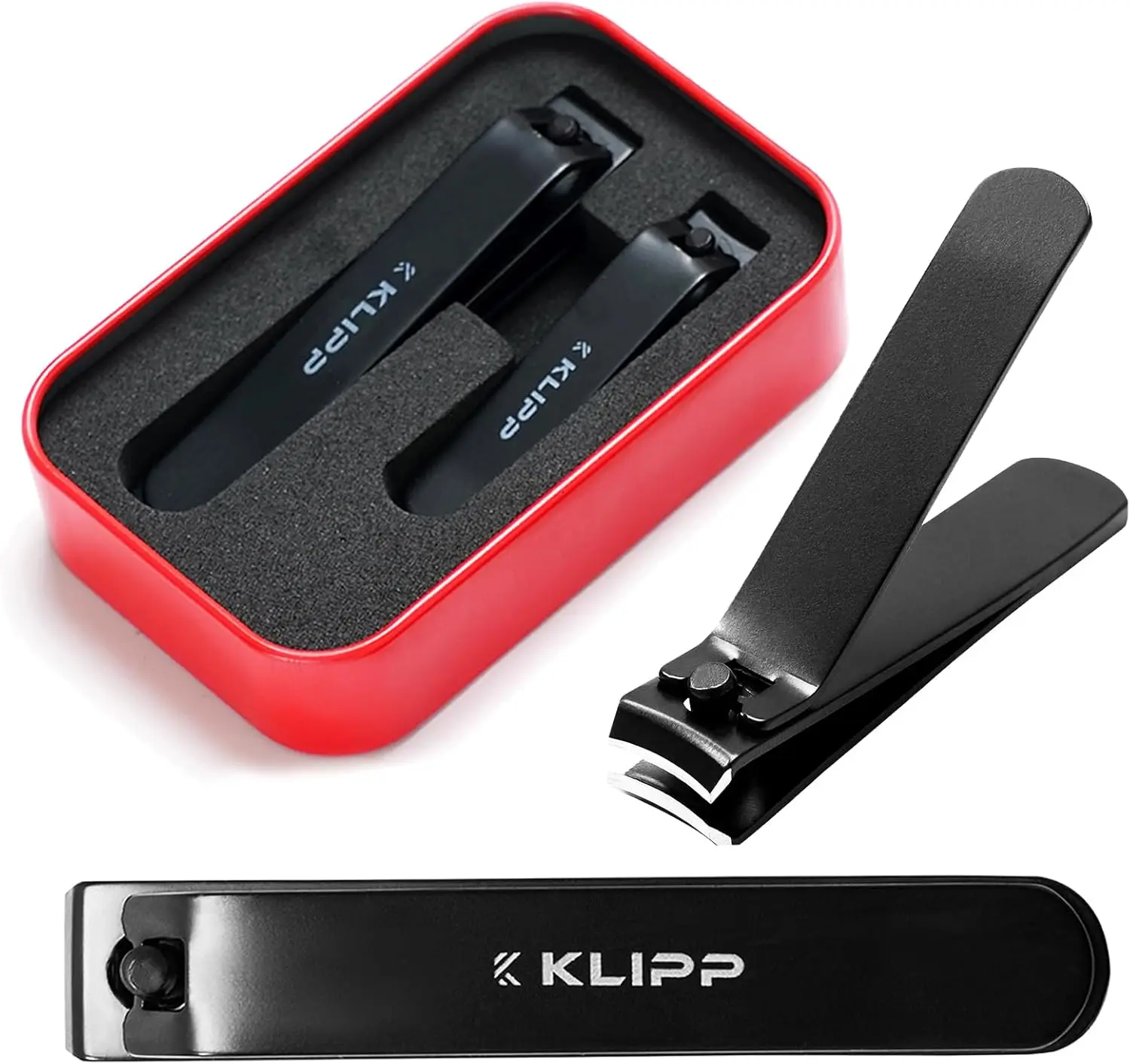 Professional Nail Clipper Set – Stainless Steel, Curved & Straight Blades, Tin Case for Travel
Professional Nail Clipper Set – Stainless Steel, Curved & Straight Blades, Tin Case for Travel