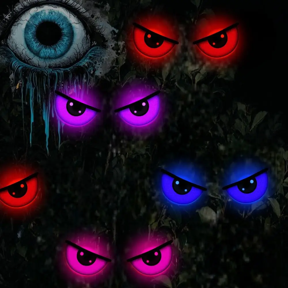 3D Design Halloween LED Night Light Glowing Effect LED Light Luminous Eye Wall Decoration Luminous Effect Spooky Design
3D Design Halloween LED Night Light Glowing Effect LED Light Luminous Eye Wall Decoration Luminous Effect Spooky Design