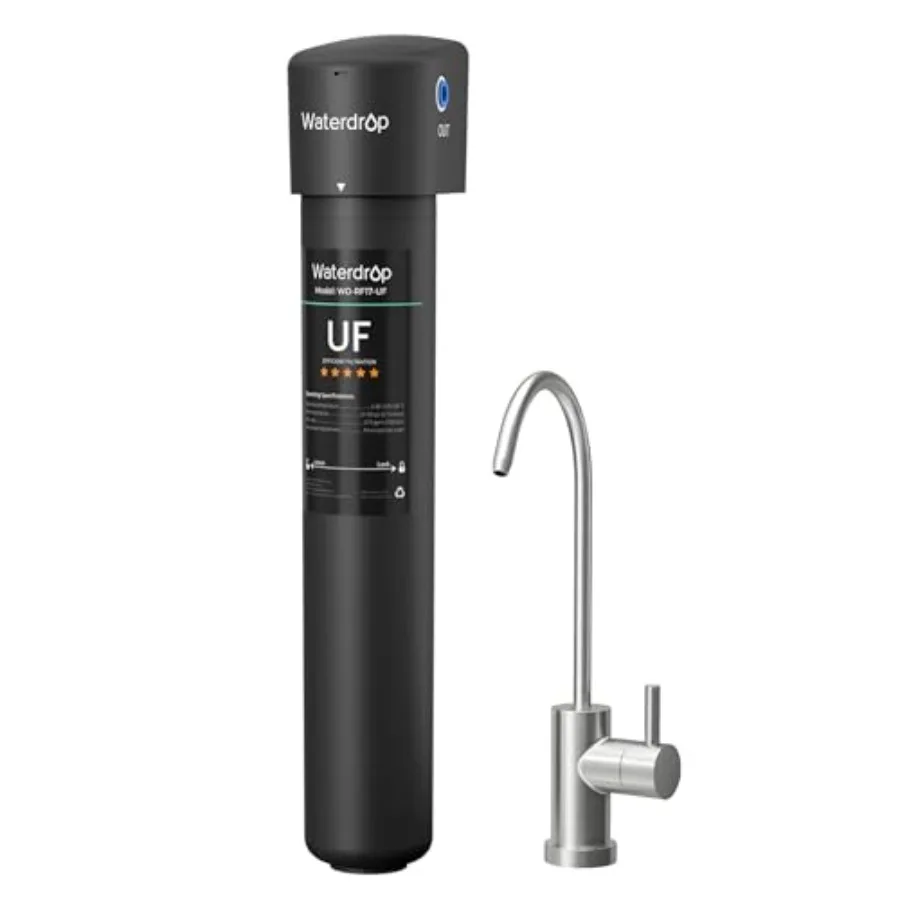 Система ультрафильтрации воды под мойку 17UB-UF 0.01 мкм: уменьшает содержание свинца, хлора, неприятного вкуса и запаха, срок службы 3 года, с специальной насадкой
Система ультрафильтрации воды под мойку 17UB-UF 0.01 мкм: уменьшает содержание свинца, хлора, неприятного вкуса и запаха, срок службы 3 года, с специальной насадкой