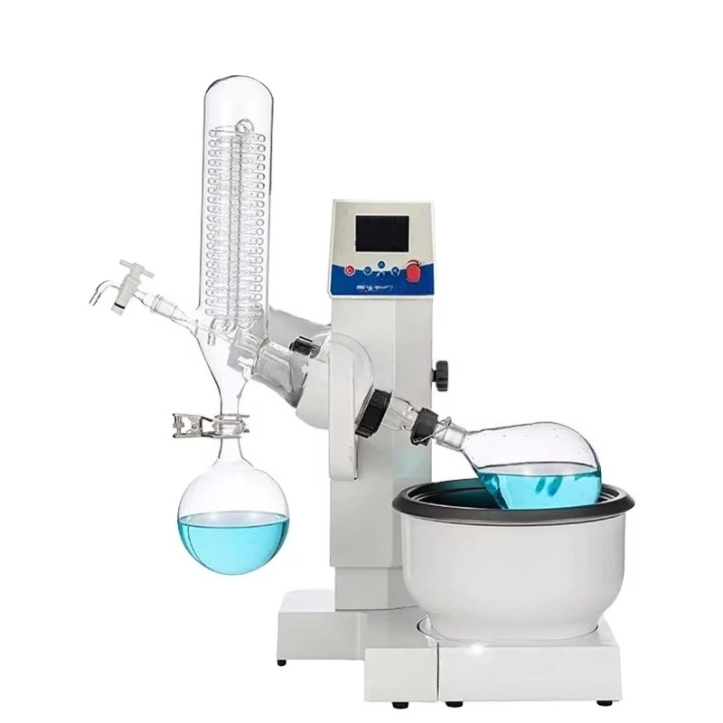 Laboratory size 1l 2l 5l mini rotary evaporator, essential oil simple steam distillation rotary vap, with cooler and vacuum pump
Laboratory size 1l 2l 5l mini rotary evaporator, essential oil simple steam distillation rotary vap, with cooler and vacuum pump