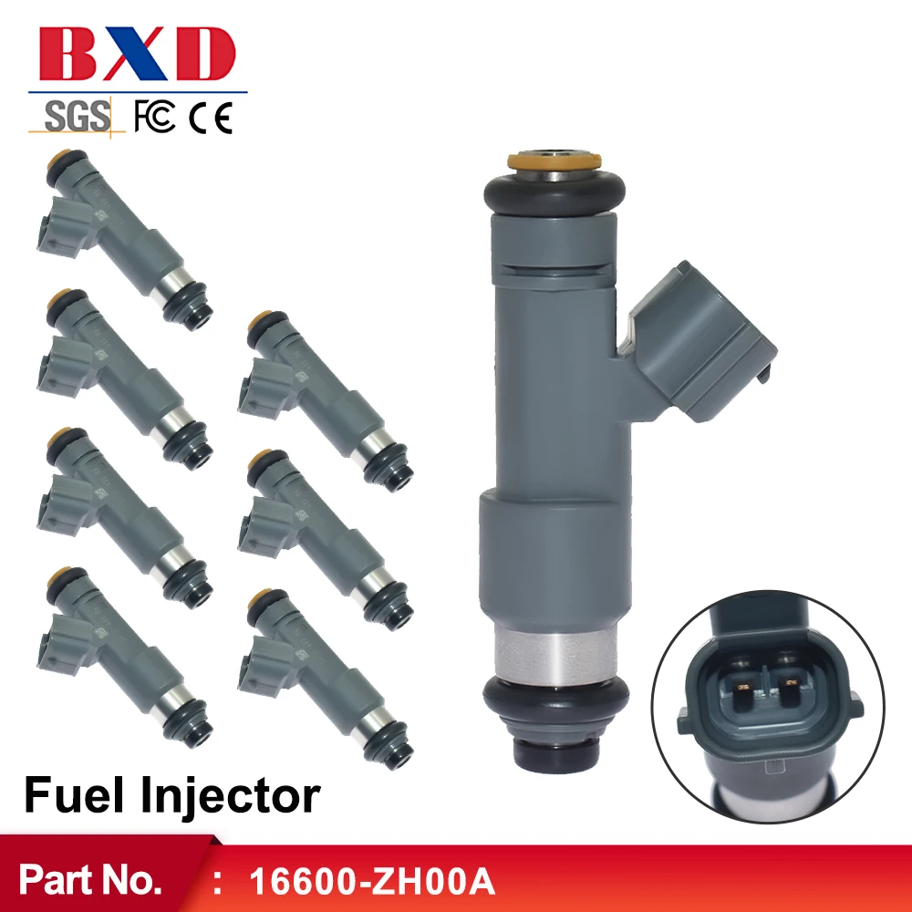 8pcs Fuel Injector 16600-ZH00A For Nissan Titan 2005-2009, Amanda 2005-2008 5.6L V8 16600ZH00A
8pcs Fuel Injector 16600-ZH00A For Nissan Titan 2005-2009, Amanda 2005-2008 5.6L V8 16600ZH00A