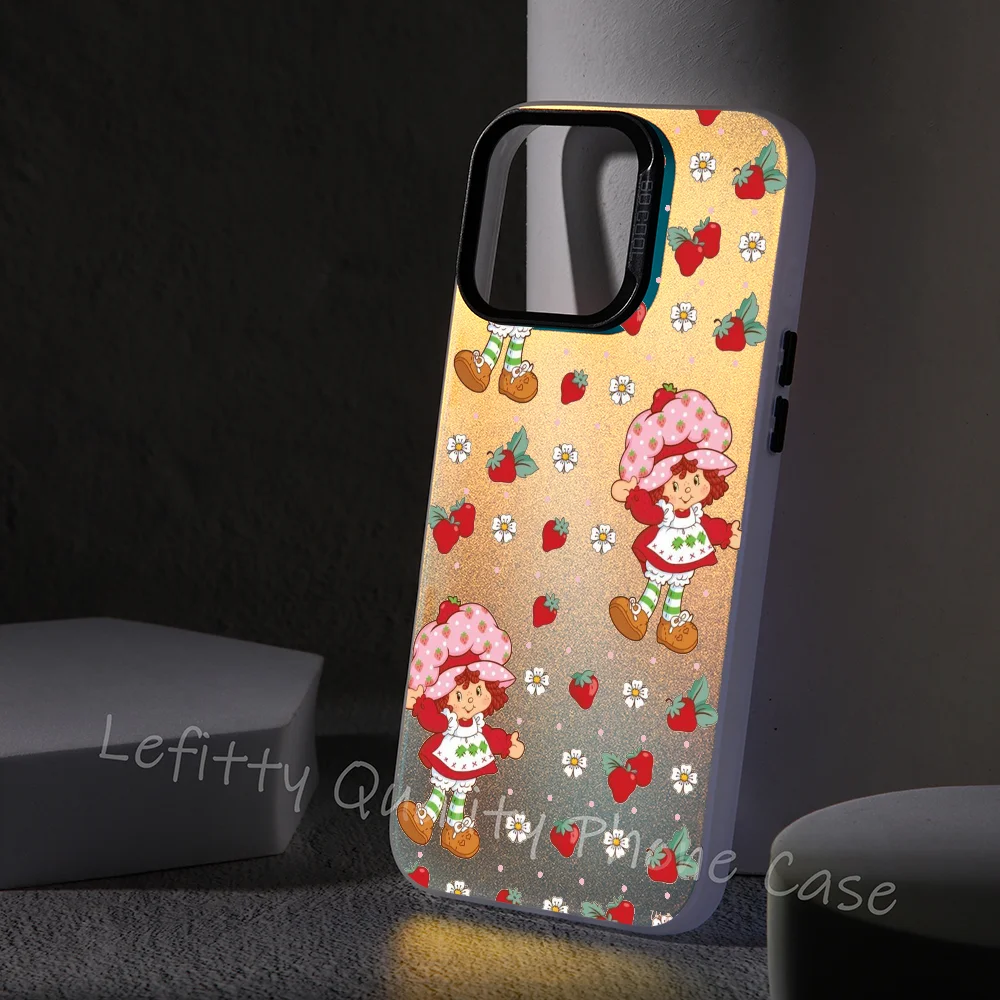 Strawberry Pink S-Shortcake Phone Case Laser Metallic For iPhone 16 15 14 13 12 11 Pro Max Matte Aurora Multicolor gradient
Strawberry Pink S-Shortcake Phone Case Laser Metallic For iPhone 16 15 14 13 12 11 Pro Max Matte Aurora Multicolor gradient
