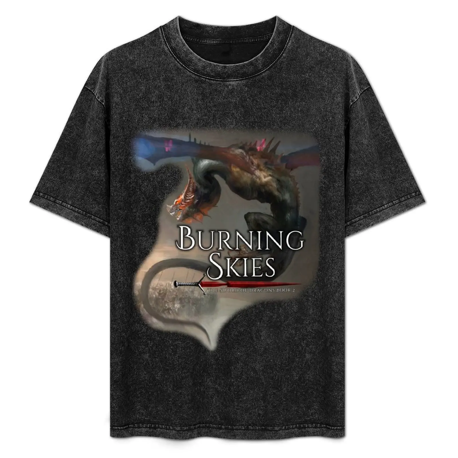 Burning Skies - The Sword of Dragons Book 1 T-Shirt Comfort Stretch Tee Shirt
Burning Skies - The Sword of Dragons Book 1 T-Shirt Comfort Stretch Tee Shirt