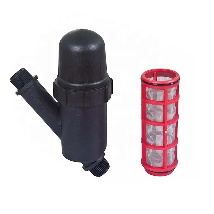Drip Irrigation 1 Inch Screen Filter Male Thread 150 Mesh Water Filter Equipment
Drip Irrigation 1 Inch Screen Filter Male Thread 150 Mesh Water Filter Equipment