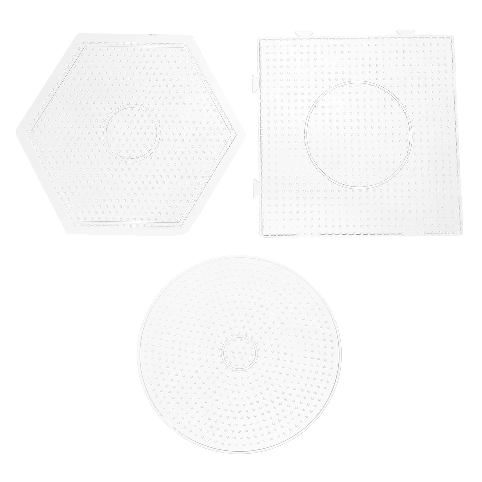 3 Pcs Fuse Beads Pegboards Large Square Mini Templates Craft Tool Plastic DIY Educational Kids Creativity Beads Boards
3 Pcs Fuse Beads Pegboards Large Square Mini Templates Craft Tool Plastic DIY Educational Kids Creativity Beads Boards