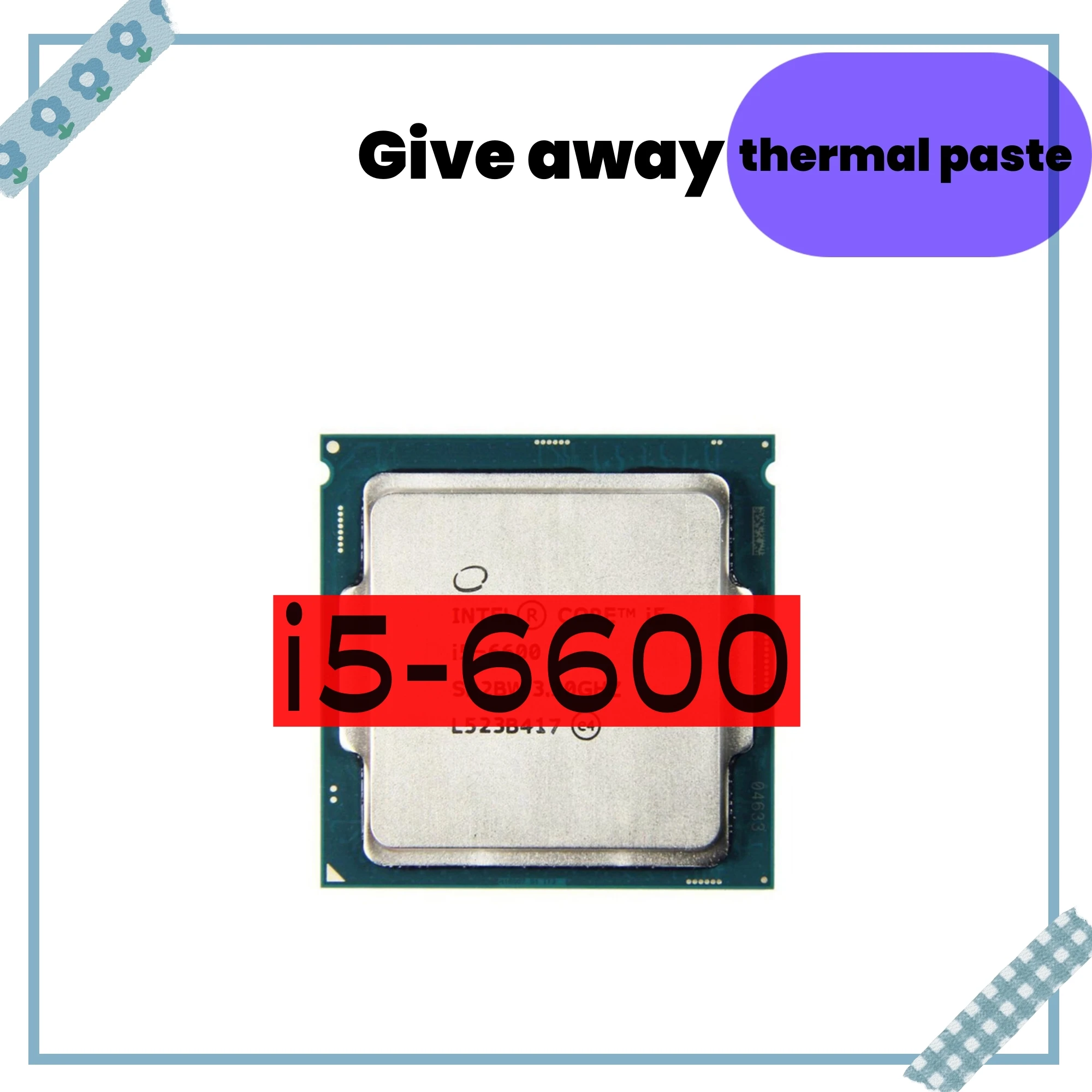 Core i5 6600 i5-6600 Четырехъядерный четырехпоточный процессор с частотой 3,3 ГГц SR2BW/SR2L5 6M 65 Вт LGA 1151
Core i5 6600 i5-6600 Четырехъядерный четырехпоточный процессор с частотой 3,3 ГГц SR2BW/SR2L5 6M 65 Вт LGA 1151
