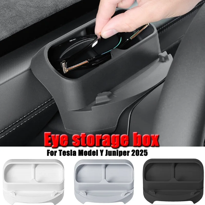 Silicone Car Glasses Storage Box for Tesla Model Y Launch 2025 Car Mounted Sunglasses Organizer Storage Tray Interior Accessory
Silicone Car Glasses Storage Box for Tesla Model Y Launch 2025 Car Mounted Sunglasses Organizer Storage Tray Interior Accessory