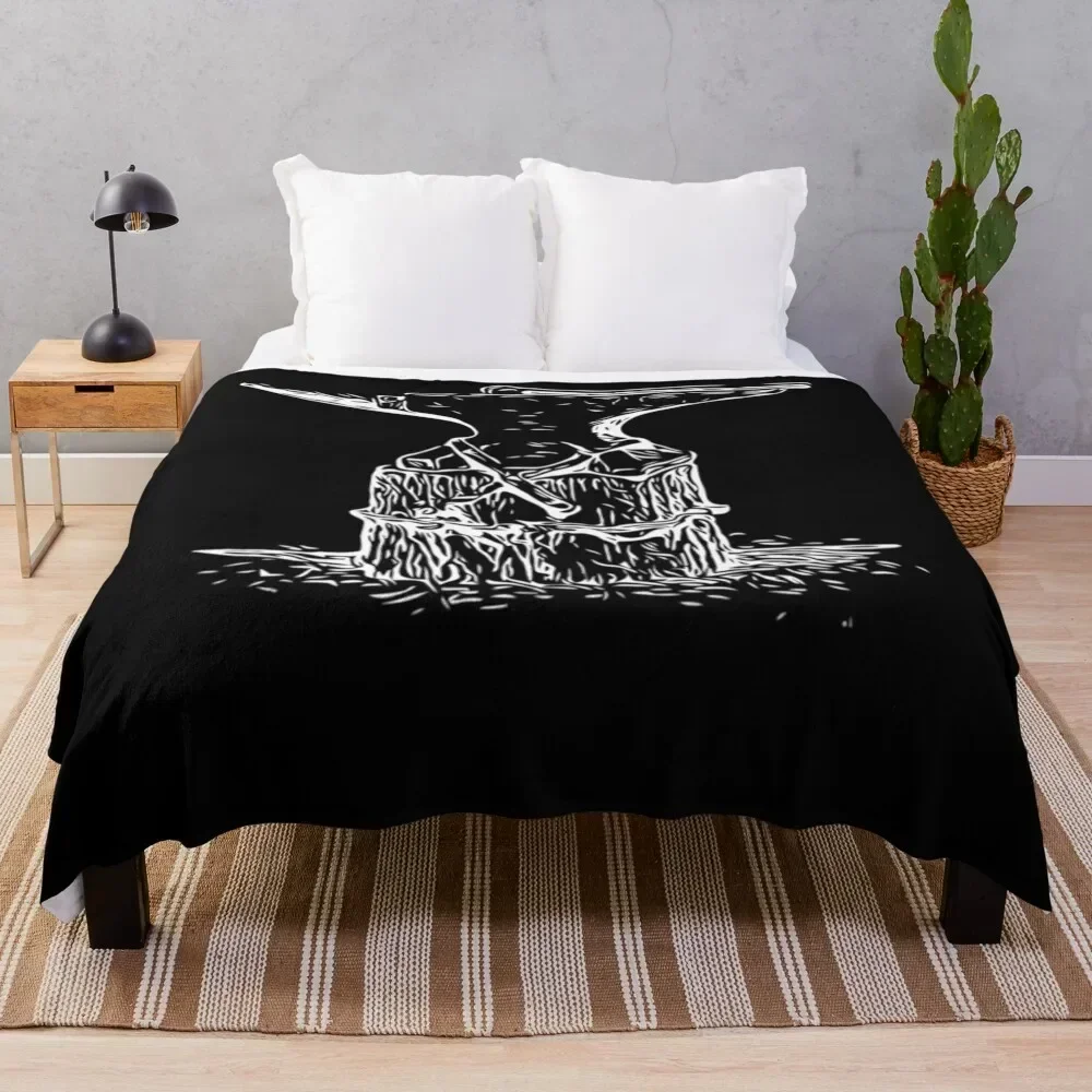 Distressed Vintage Blacksmith Anvil Throw Blanket Cozy Throw Blanket for Bed Sofa Chair
Distressed Vintage Blacksmith Anvil Throw Blanket Cozy Throw Blanket for Bed Sofa Chair
