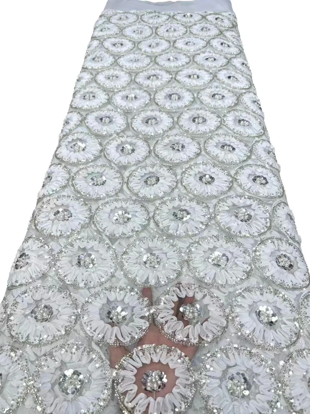 Luxury African Sequins Beaded Lace Fabric 2026 High Quality Groom Nigerian Wedding Bridal Embroidery French Tulle Sewing
Luxury African Sequins Beaded Lace Fabric 2026 High Quality Groom Nigerian Wedding Bridal Embroidery French Tulle Sewing