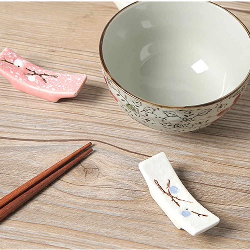4Pcs Chopstick Holder Ceramic Plum Blossom Printed Japanese Chopsticks Stand Rest Rack for Home Party Gift Chopstick Pillow
4Pcs Chopstick Holder Ceramic Plum Blossom Printed Japanese Chopsticks Stand Rest Rack for Home Party Gift Chopstick Pillow