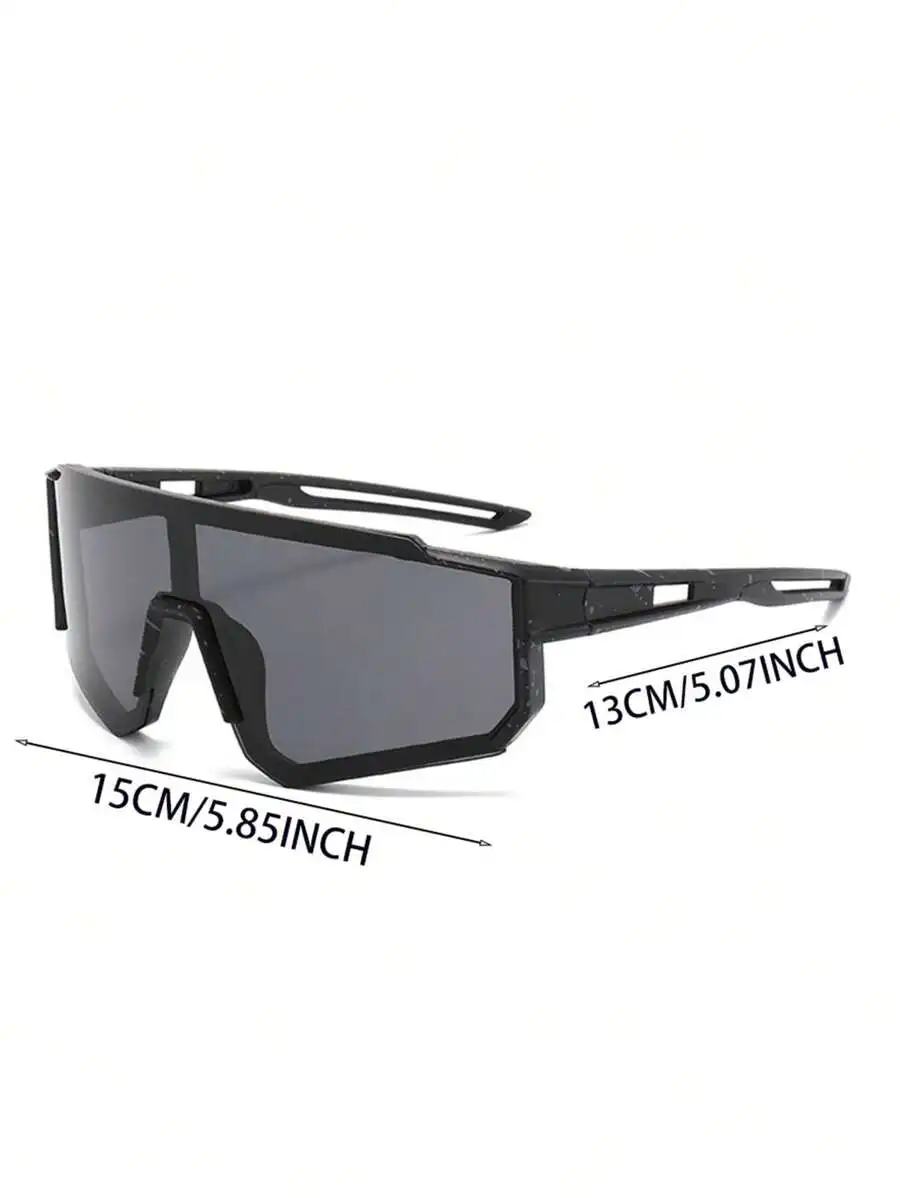 Unisex Futuristic Large Frame Shield Sunglasses For Men Women Outdoor Travel
Unisex Futuristic Large Frame Shield Sunglasses For Men Women Outdoor Travel