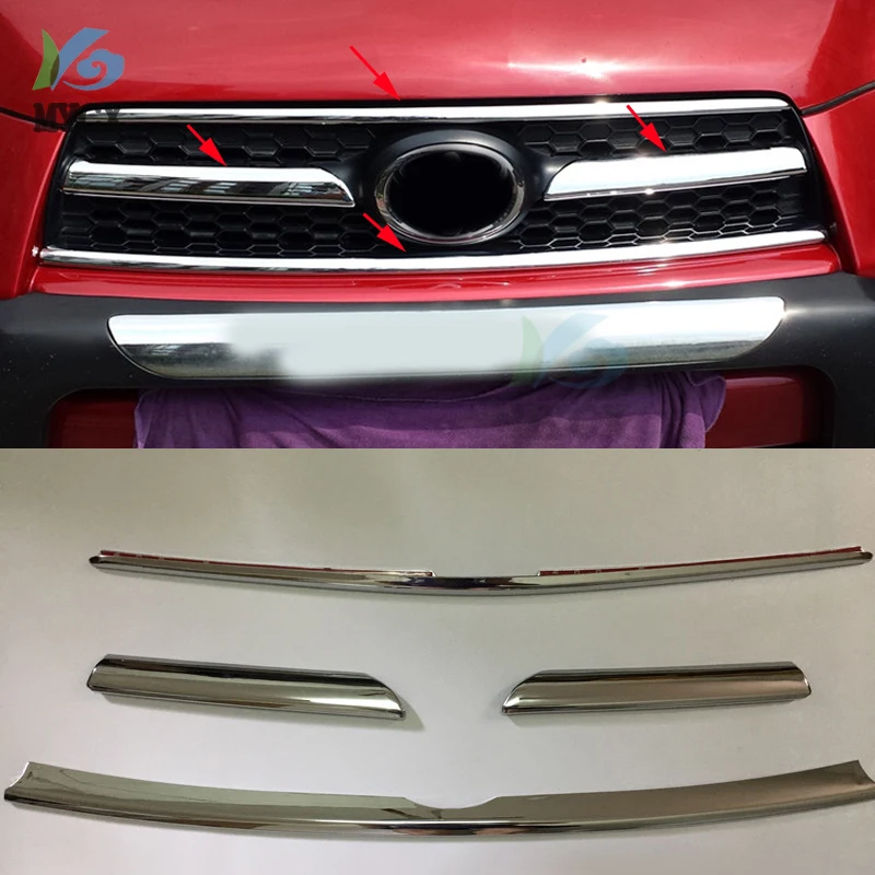 Fit For Toyota RAV4 RAV 4 2009 2010 2011 2012 ABS Chrome Front Grille Around Trim Racing Grills Trim
Fit For Toyota RAV4 RAV 4 2009 2010 2011 2012 ABS Chrome Front Grille Around Trim Racing Grills Trim