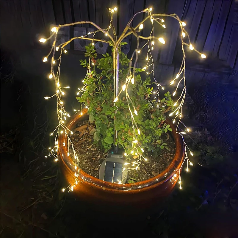 Solar Light Outdoor Waterproof Garden Light Solar Powered For Yard Decorative Fairy Tree LED Sun Lamp Patio Path Flowerpot Decor
Solar Light Outdoor Waterproof Garden Light Solar Powered For Yard Decorative Fairy Tree LED Sun Lamp Patio Path Flowerpot Decor