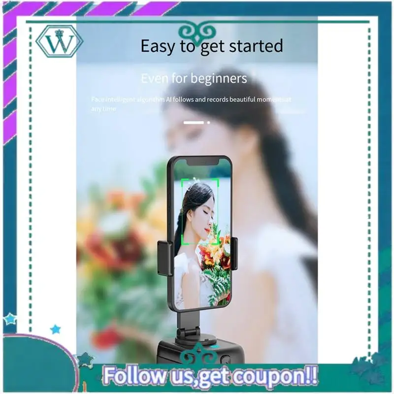 1 Piece Intelligent AI Face Recognition, 360° Mobile Phone Tracking, ABS PTZ Live Broadcast, Self-Portrait, Panoramic Anti-Shake
1 Piece Intelligent AI Face Recognition, 360° Mobile Phone Tracking, ABS PTZ Live Broadcast, Self-Portrait, Panoramic Anti-Shake