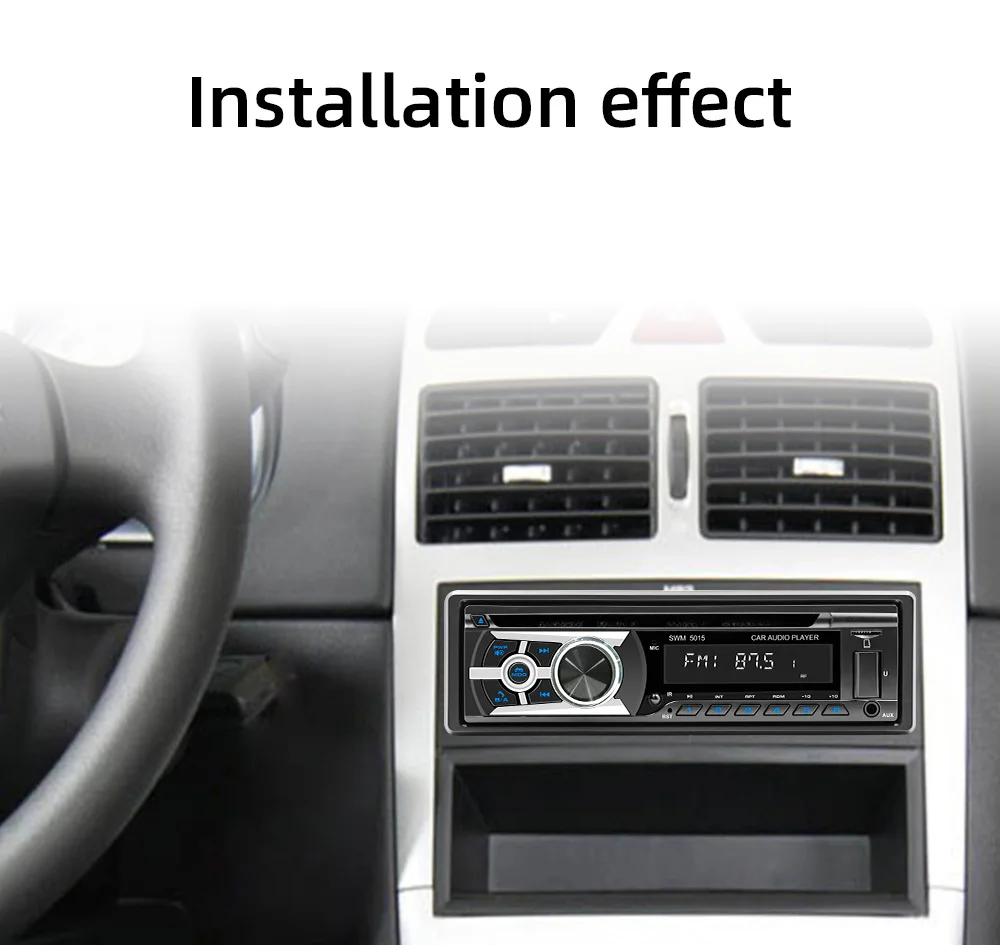 1 Din Universal Car DVD/CD/VCD Player AI Voice BT USB TF AUX Input RDS Radio Locate a car Wiring protection EQ Car Stereo
1 Din Universal Car DVD/CD/VCD Player AI Voice BT USB TF AUX Input RDS Radio Locate a car Wiring protection EQ Car Stereo
