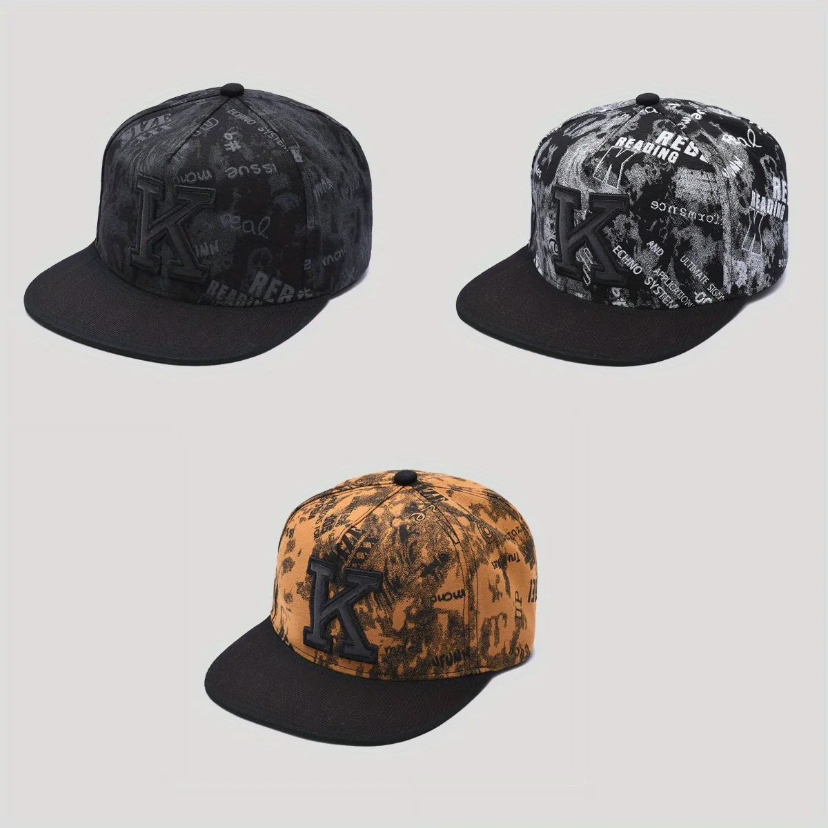 1PC Short Brim Letter K Flat Baseball Cap for Men New Fashion Embroidery Snapback Cap Era Hip Hop Cap Outdoor Sun Fitted Dad Hat
1PC Short Brim Letter K Flat Baseball Cap for Men New Fashion Embroidery Snapback Cap Era Hip Hop Cap Outdoor Sun Fitted Dad Hat