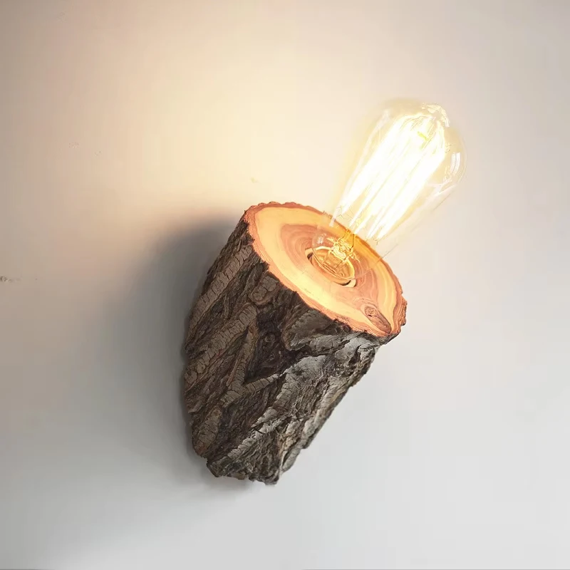 Originality Wooden Wall Light Tree Bark Bedroom Natural Wood led Wall Lamp Bathroom Vintage Lighting Decorative Mounted Sconce
Originality Wooden Wall Light Tree Bark Bedroom Natural Wood led Wall Lamp Bathroom Vintage Lighting Decorative Mounted Sconce