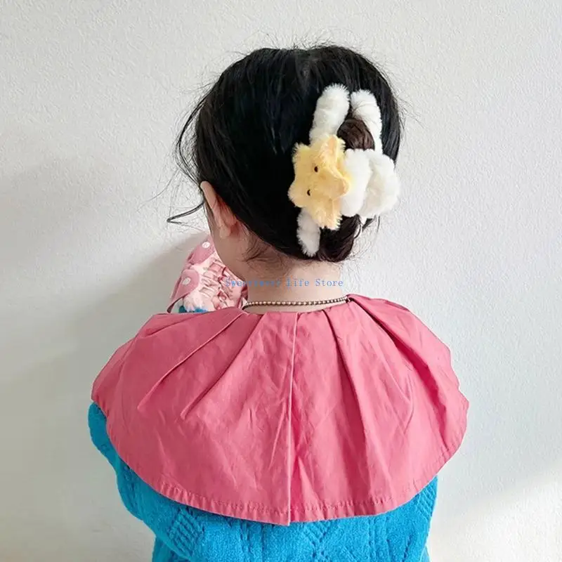 D5QB Lovely Hair Claw Non-slip Hair Barrettes for Children Yellow Star Hair Pins and Elastic Hair Rope
D5QB Lovely Hair Claw Non-slip Hair Barrettes for Children Yellow Star Hair Pins and Elastic Hair Rope