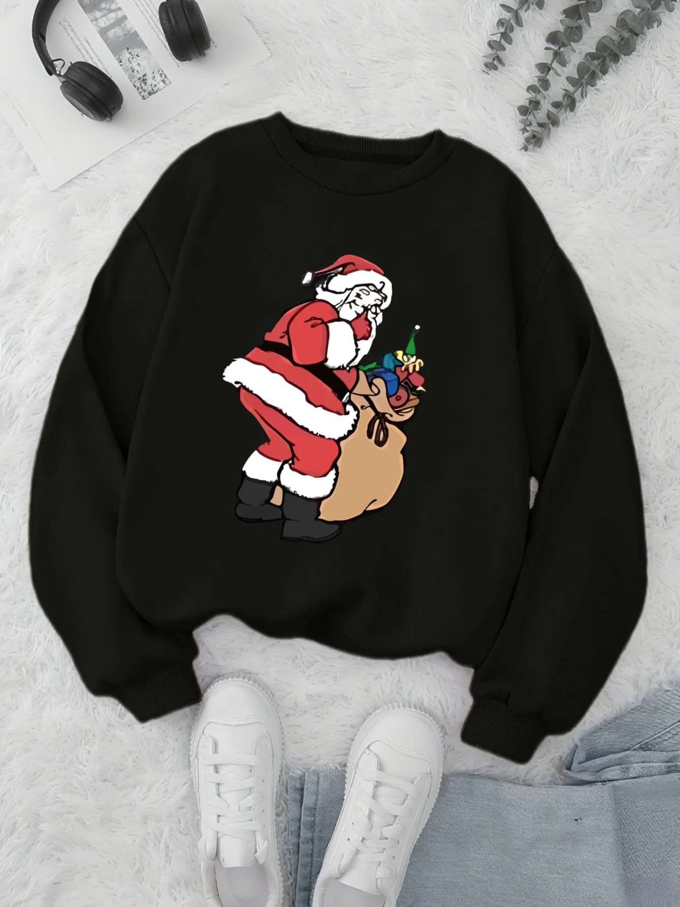 Santa Clau Graphic Printing Autumn and Winter Cotton Men's and Women's Sweatshirts Outdoor Sports Leisure Fashion Trend
Santa Clau Graphic Printing Autumn and Winter Cotton Men's and Women's Sweatshirts Outdoor Sports Leisure Fashion Trend