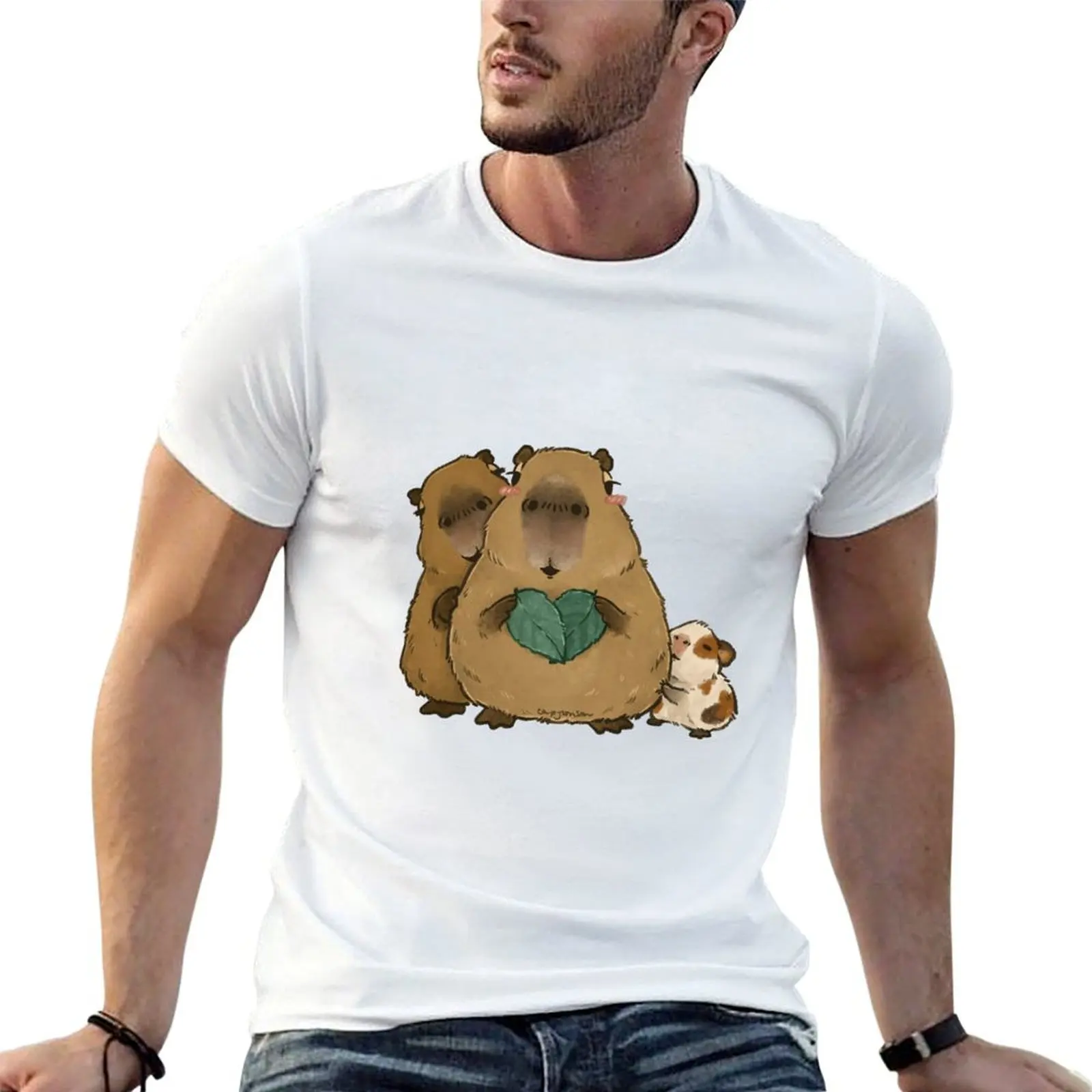 Capybara love T-Shirt t shirt man luxury man t shirts graphic anime t shirts for man T-shirt
Capybara love T-Shirt t shirt man luxury man t shirts graphic anime t shirts for man T-shirt
