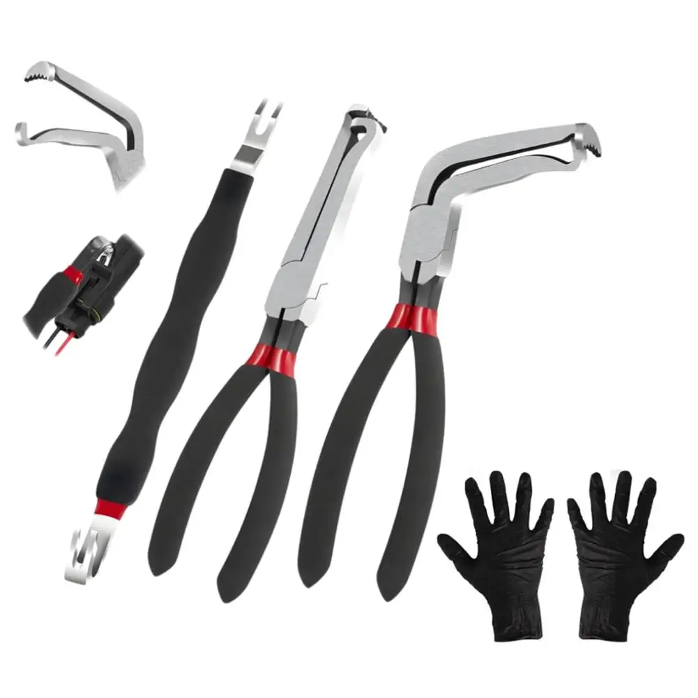 4Pcs Electrical Disconnect Pliers Auto Line Breaker Pliers Automotive Electrical PlugConnector Disconnect Tool For Car Repairs
4Pcs Electrical Disconnect Pliers Auto Line Breaker Pliers Automotive Electrical PlugConnector Disconnect Tool For Car Repairs