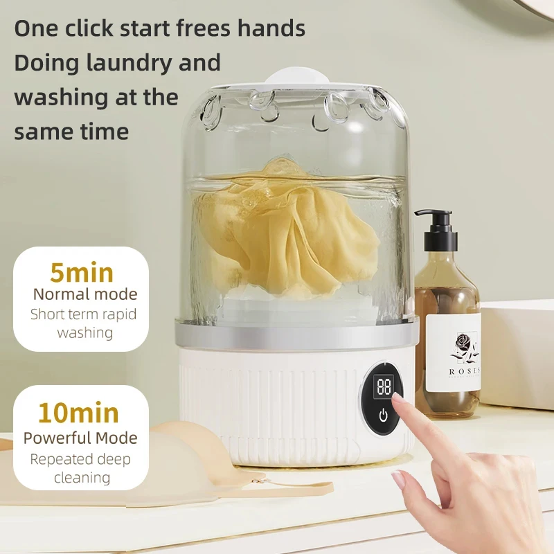 Explosions Mini Household Electric Washing Cup, Underwear, Socks, Small Wireless Charging Washing Machine, Pet Clothing.
Explosions Mini Household Electric Washing Cup, Underwear, Socks, Small Wireless Charging Washing Machine, Pet Clothing.