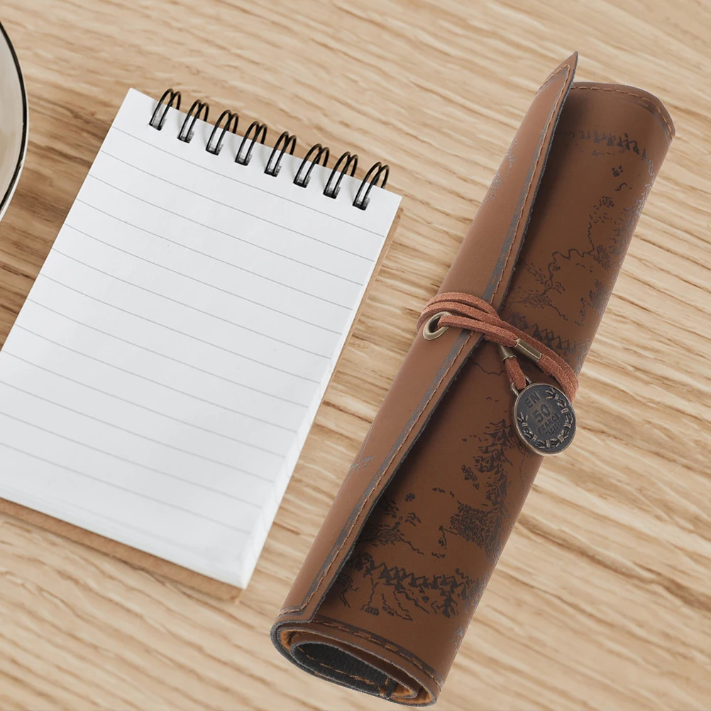 Fashionable Vintage Pencil Roll Up Organizer Pen Case Large Capacity Art Supplies Pouch Protective Wrap 
Fashionable Vintage Pencil Roll Up Organizer Pen Case Large Capacity Art Supplies Pouch Protective Wrap