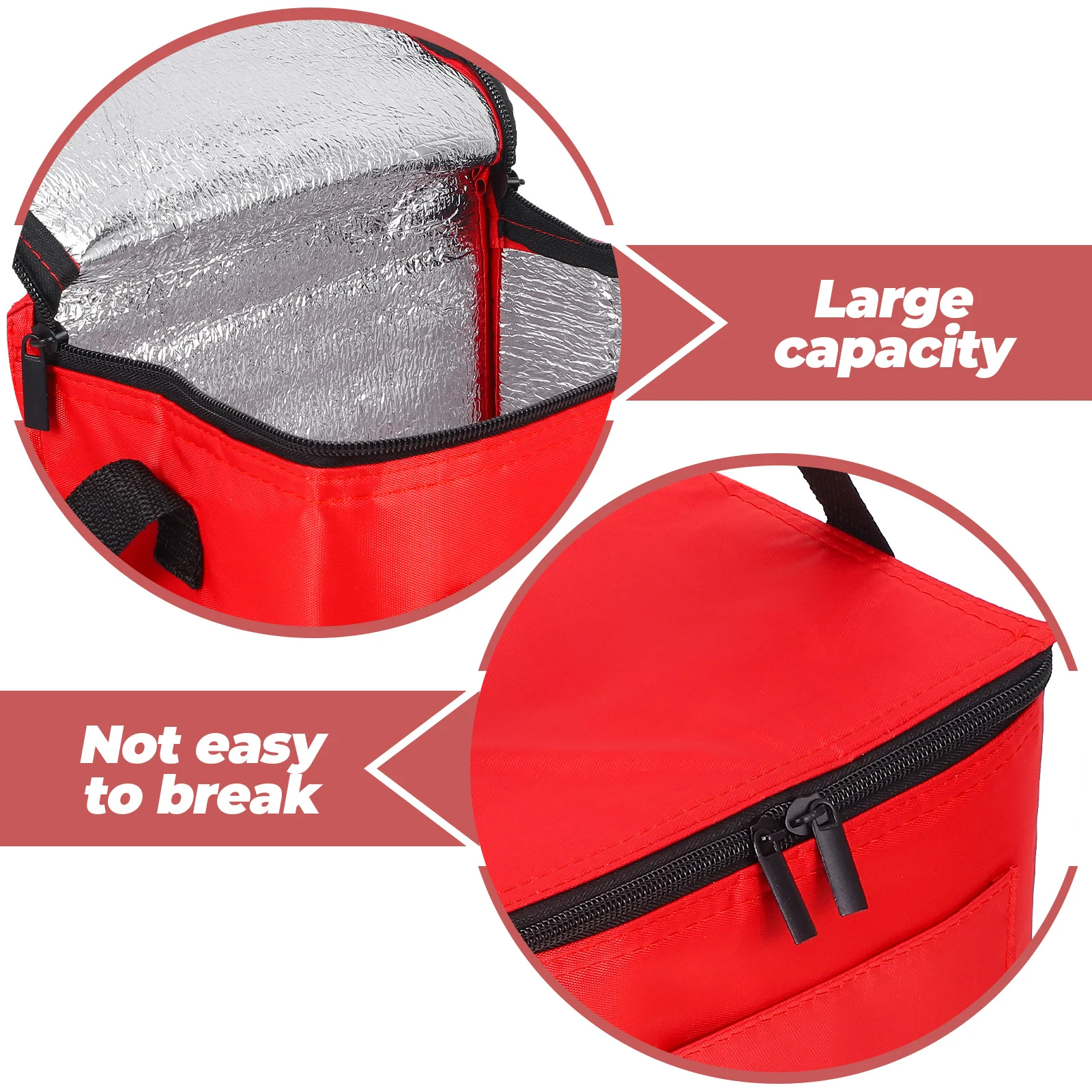 Insulated Lunch Reusable Cooler Bag for Work School Picnic Travel Large Capacity Bento Bag Thickened Portable Coolers Outdoor
Insulated Lunch Reusable Cooler Bag for Work School Picnic Travel Large Capacity Bento Bag Thickened Portable Coolers Outdoor