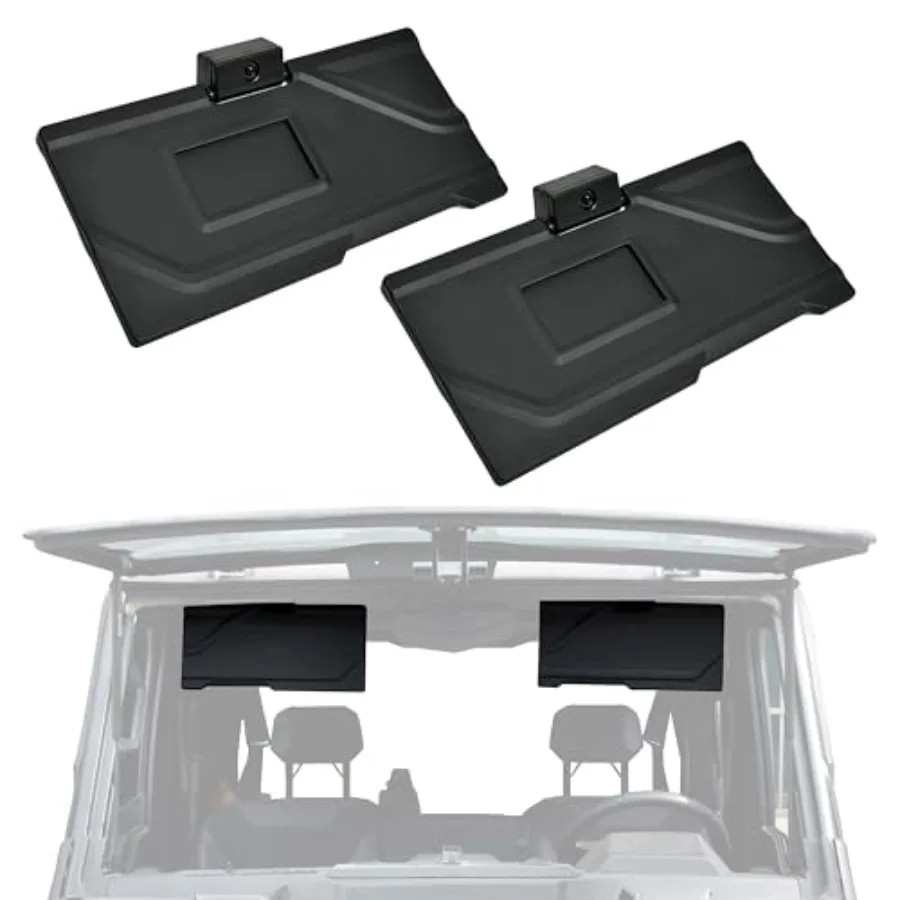 Sun Protection Visor for Polaris Ranger XD 1500 2024-2025: UV-blocking anti-glare adjustable sun shade extension in black ABS p
Sun Protection Visor for Polaris Ranger XD 1500 2024-2025: UV-blocking anti-glare adjustable sun shade extension in black ABS p