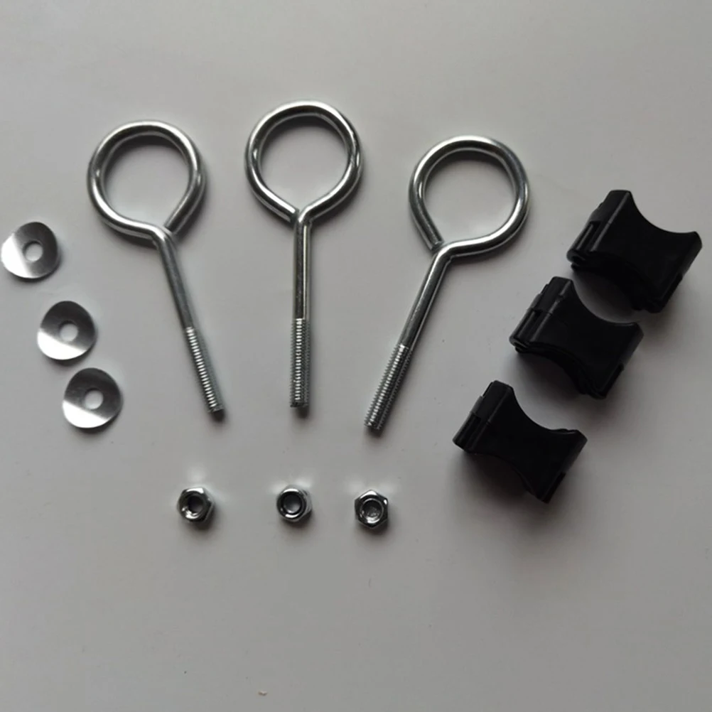 6pcs Trampoline Screws Galvanized Steel Fixation Tools for Round Trampolines Large Small Accessories Parts Stability Solutions
6pcs Trampoline Screws Galvanized Steel Fixation Tools for Round Trampolines Large Small Accessories Parts Stability Solutions