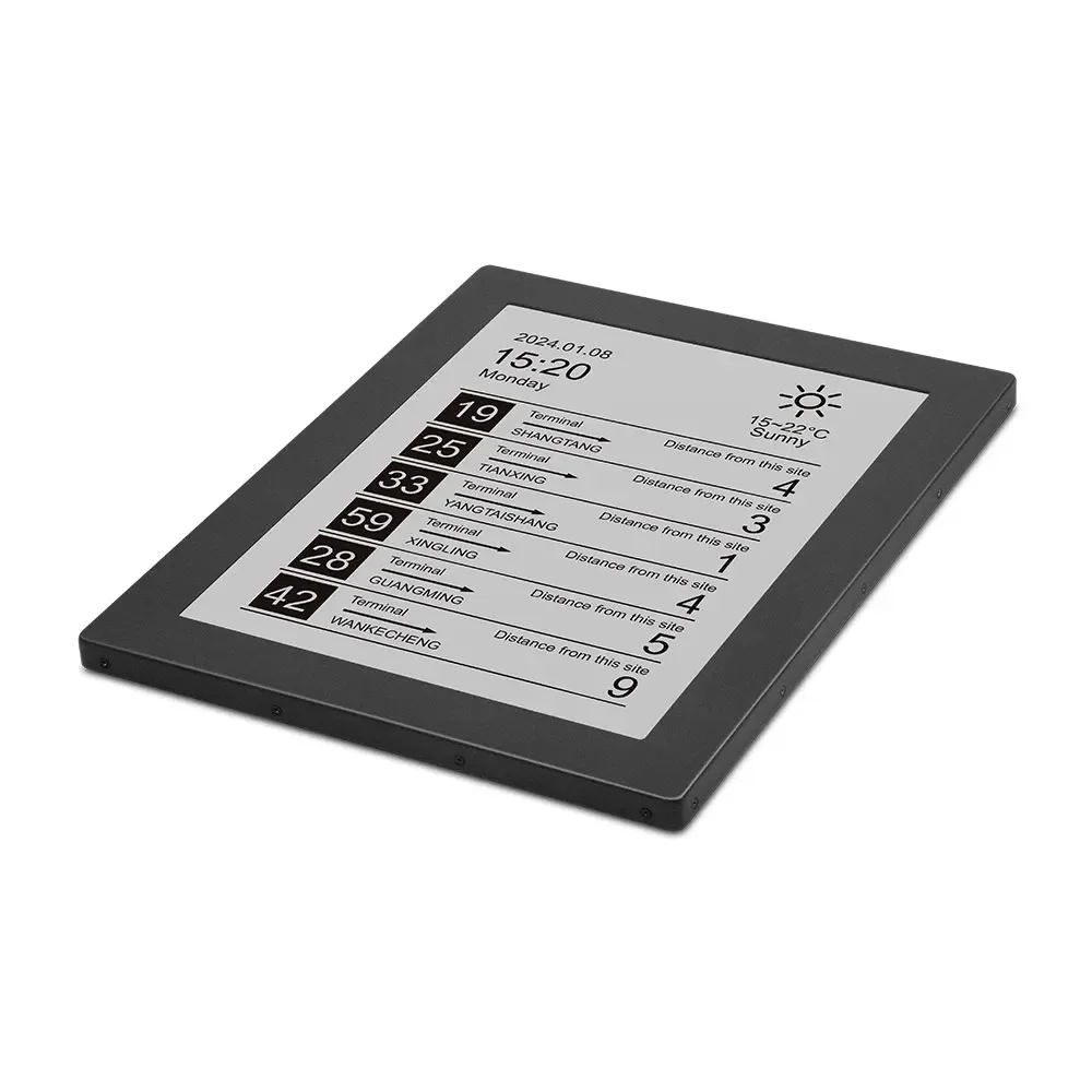 13.3 Inch Waterproof HD E-ink Display Android IP54 Battery Lasts for 45 Hours Applicable to Outdoor Advertising Eink Tablet
13.3 Inch Waterproof HD E-ink Display Android IP54 Battery Lasts for 45 Hours Applicable to Outdoor Advertising Eink Tablet