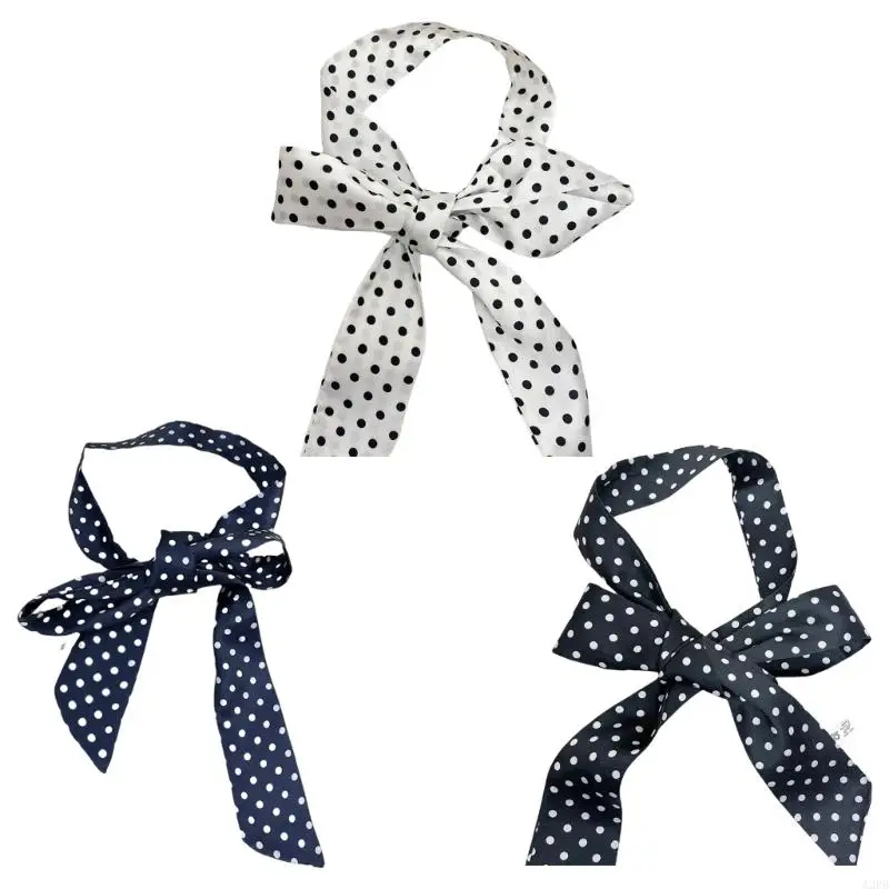 Women Dotted Long Scarf Casual Party Neckwear French Styles Neck Scarf Fashion Hairwrap for Dinner Party and Travel Use
Women Dotted Long Scarf Casual Party Neckwear French Styles Neck Scarf Fashion Hairwrap for Dinner Party and Travel Use