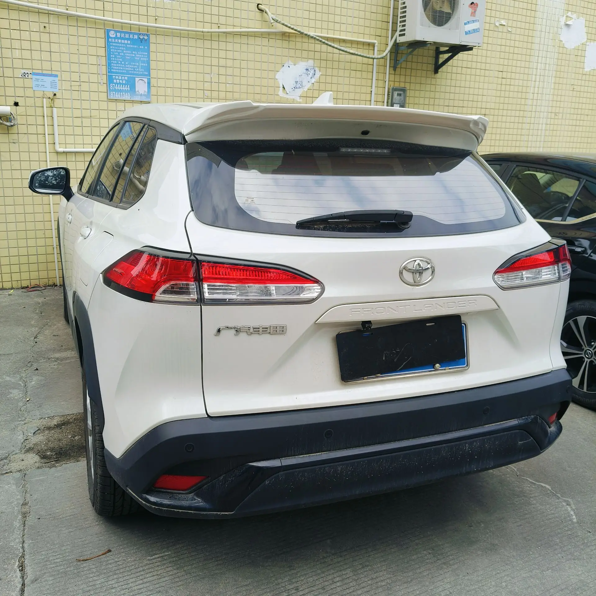 For Toyota Corolla Cross Car Body kit Rear Tail Spoiler High Quality Black ABS Plastic Wing Rear Trunk Accessories 2022-2024
For Toyota Corolla Cross Car Body kit Rear Tail Spoiler High Quality Black ABS Plastic Wing Rear Trunk Accessories 2022-2024