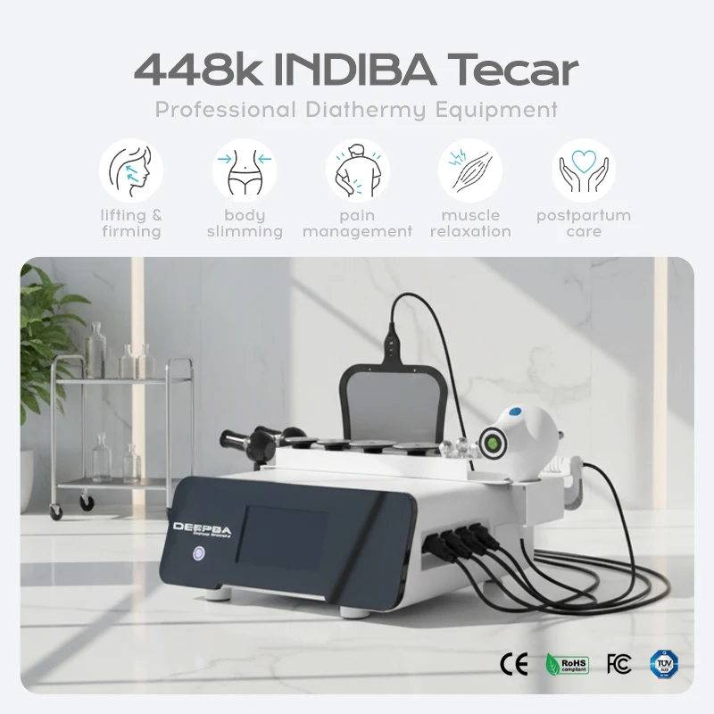 DEEPBA 448K Tecar CET RET Diathermy Physiotherapy Machine Lymph Drainage Massager Pain Relief Health Management Fat Burning
DEEPBA 448K Tecar CET RET Diathermy Physiotherapy Machine Lymph Drainage Massager Pain Relief Health Management Fat Burning