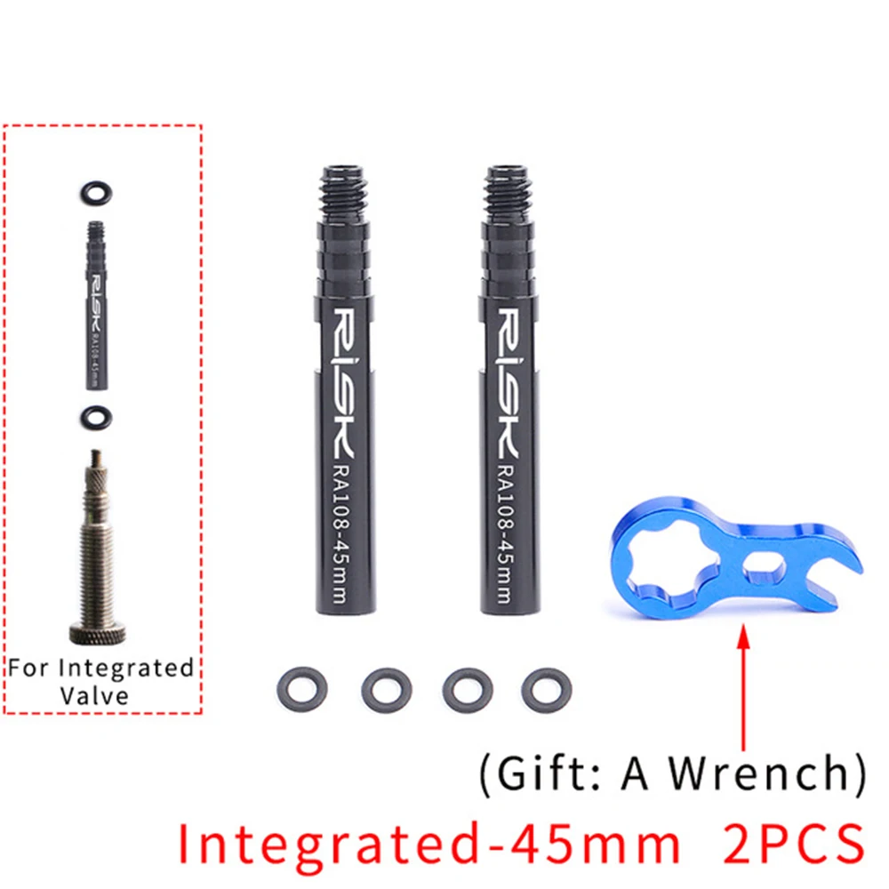 45mm 80mm Integrated Presta Aluminium Alloy Removable Bicycle Parts Valve Extender Bike Accessories Inner Tubes Valve Extension
45mm 80mm Integrated Presta Aluminium Alloy Removable Bicycle Parts Valve Extender Bike Accessories Inner Tubes Valve Extension